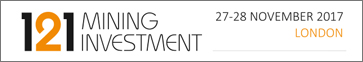 121 Mining Investment London 2017